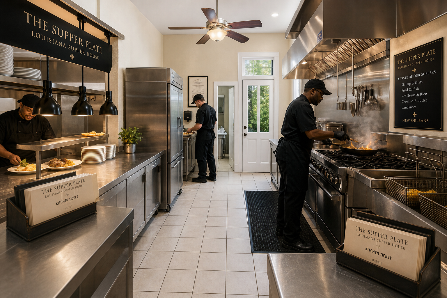 Kitchen grand opening