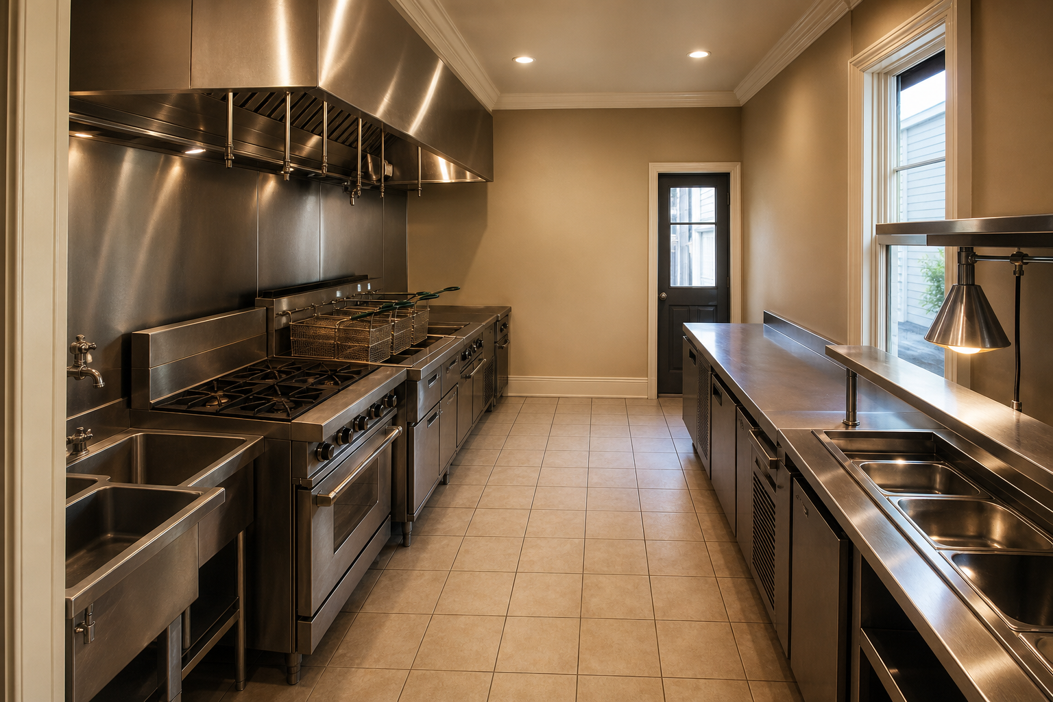 Finished kitchen concept